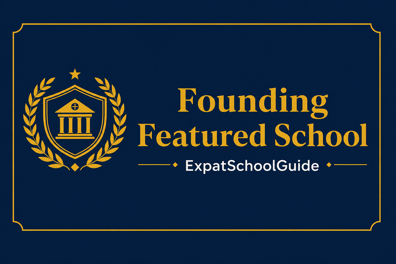 Founding Featured School - ExpatSchoolGuide